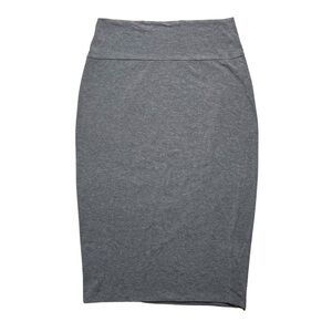 Eileen Fisher Midi Pencil Skirt M Viscose Stretch Comfy Quiet Luxury Minimalist